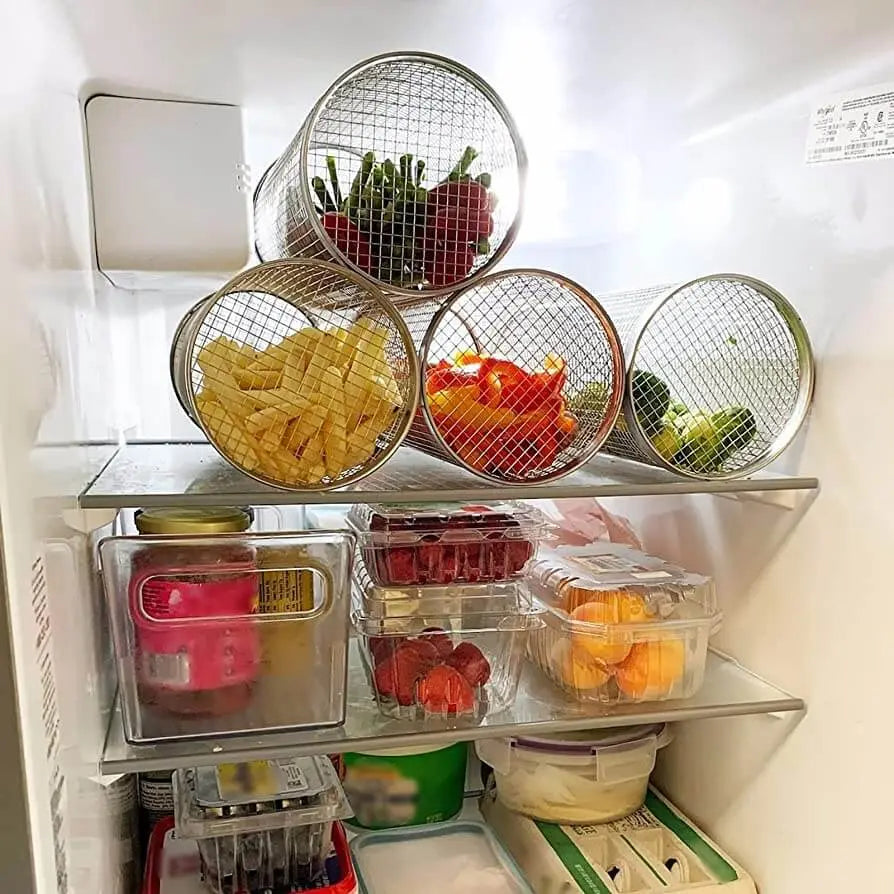 Rotasjonskurv for grill for jevn matlaging uten anstrengelse