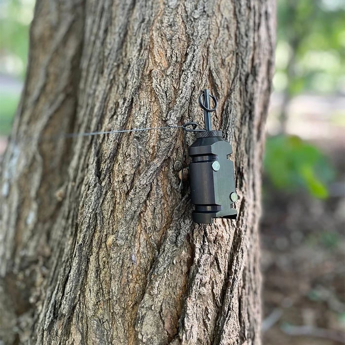 Afskrækkende perimeterudløser til udendørs brug