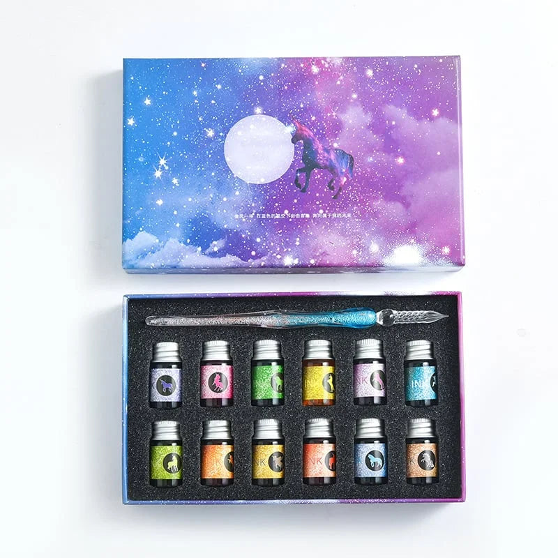 Skriv med eleganse takket være den glassdyppede pennen