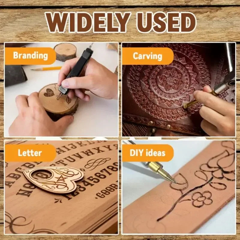 Wood burning kit for artists
