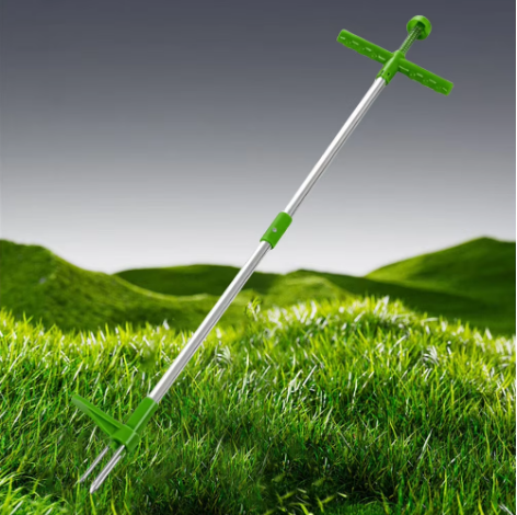 Extractor de malas hierbas de acero