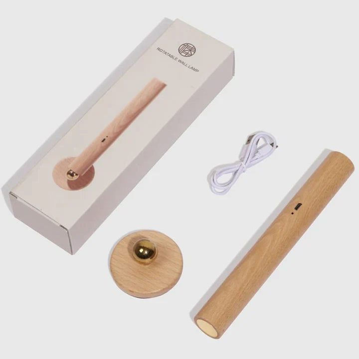 Wall lamp in wood – Elegance and natural warmth