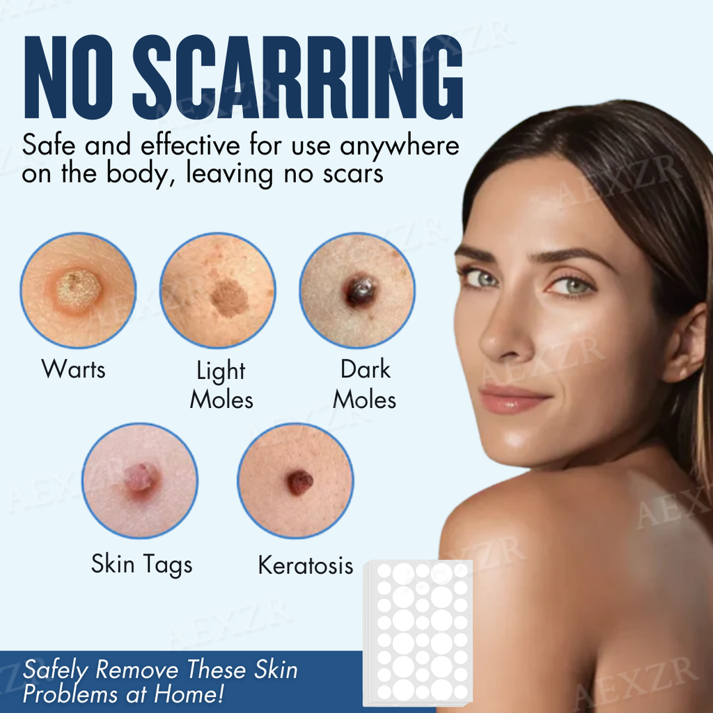 Patch – Eliminação eficaz de grãos de beleza e verrugas 