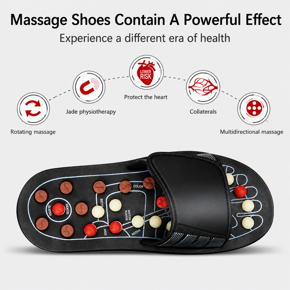 Sandales massage pieds – sensation relaxante rapide