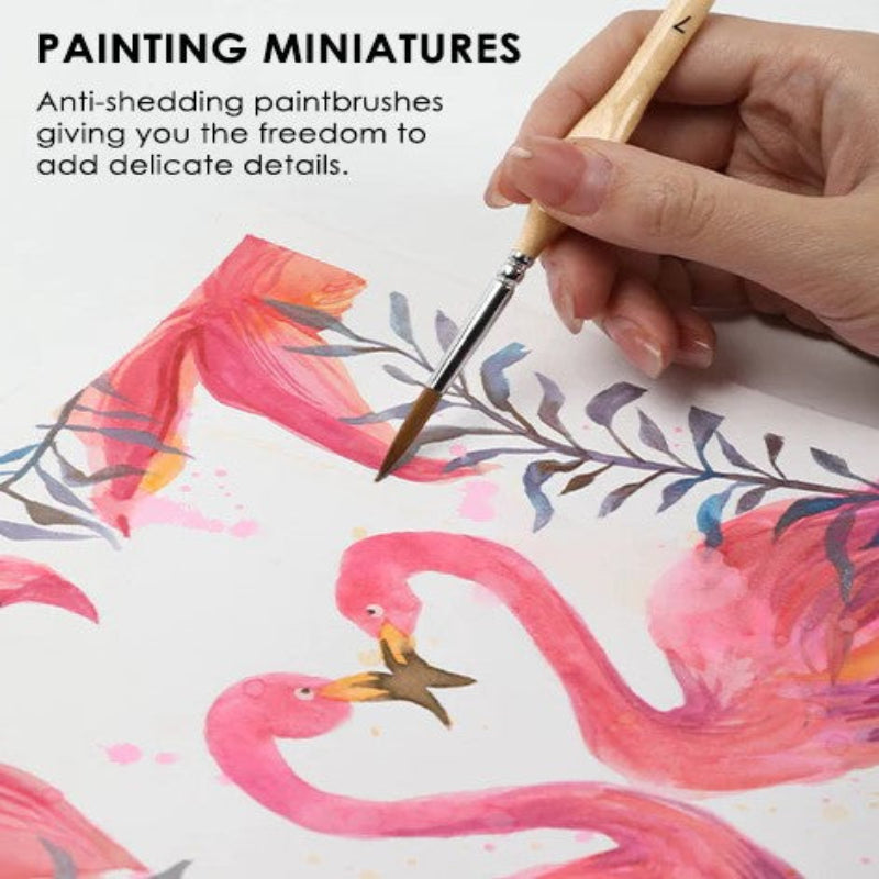 Pennelli precisi per dettagli fini e perfetti (x11) 