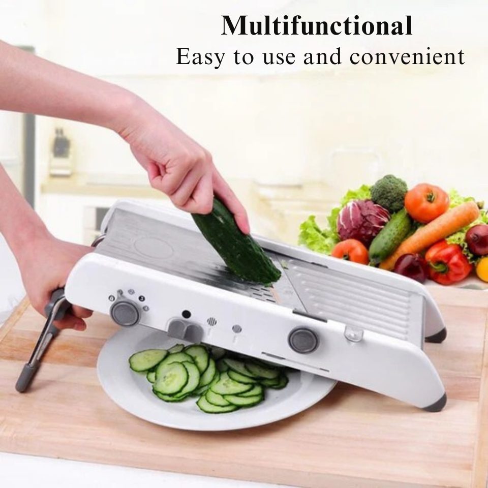 Mandolina regulável para cortes rápidos 