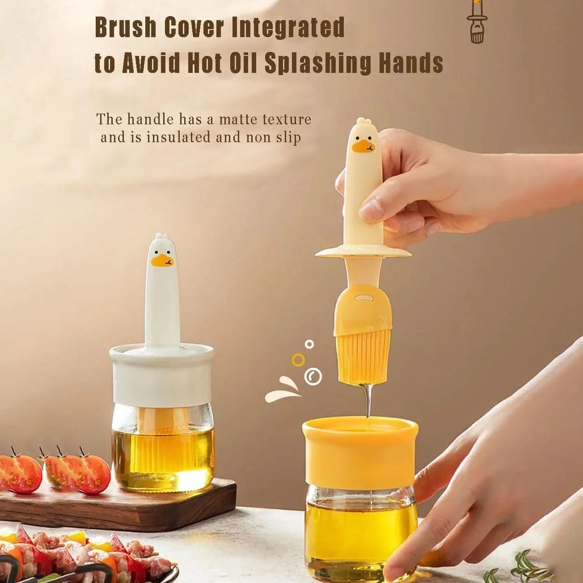 Zkontrolujte olej v kuchyni, aniž byste ho rozlili všude 