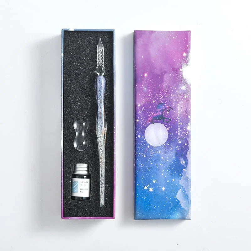 Skriv med eleganse takket være den glassdyppede pennen 