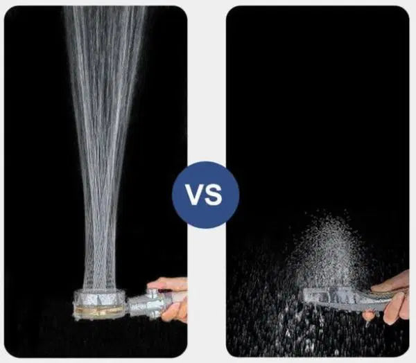 Duche relaxante 360º – Alta pressão & economia de água 