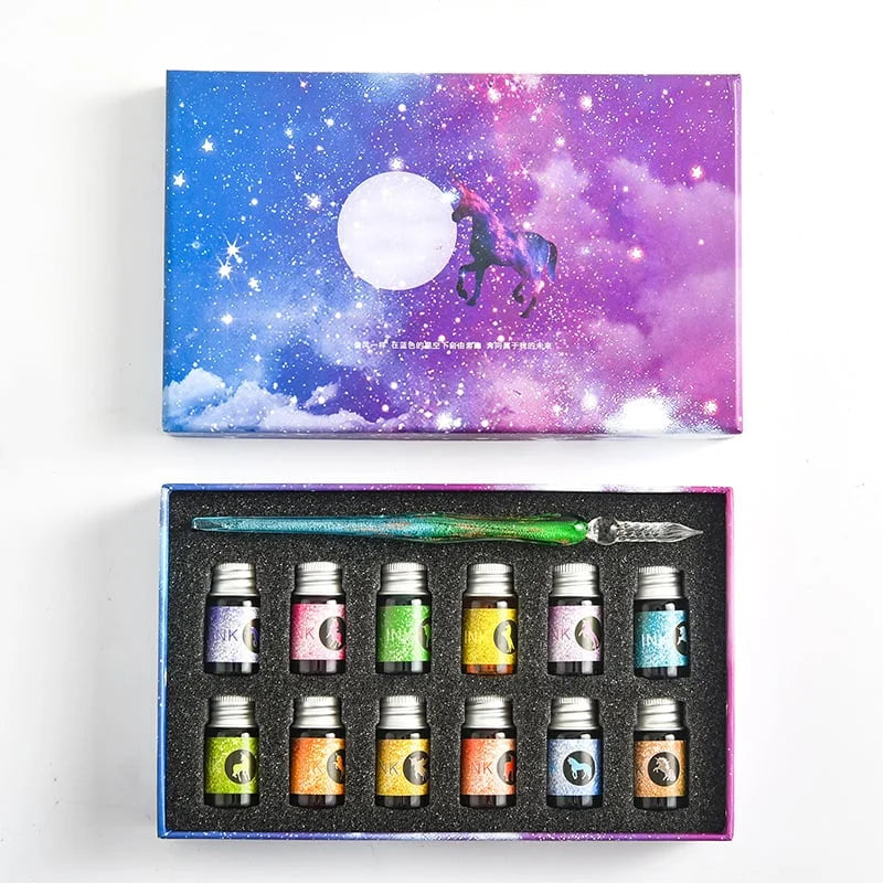 Skriv med eleganse takket være den glassdyppede pennen 