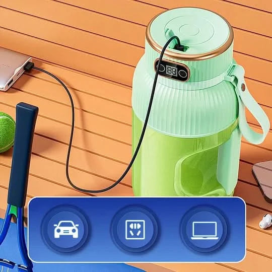 Przenośny blender do świeżych soków o każdej porze 