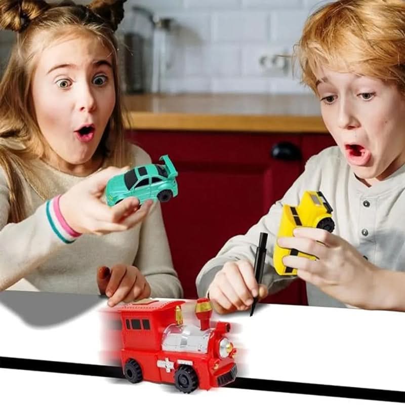 The magic car that follows your drawings as if by magic – MINOPIA