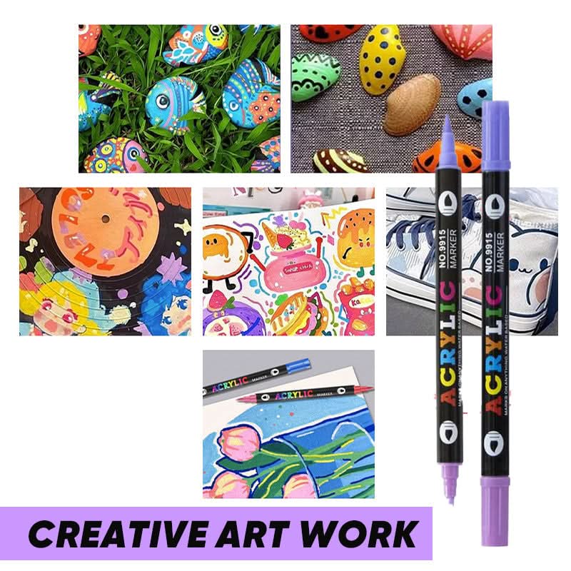 Acrylverf pennen voor sprankelende creaties 