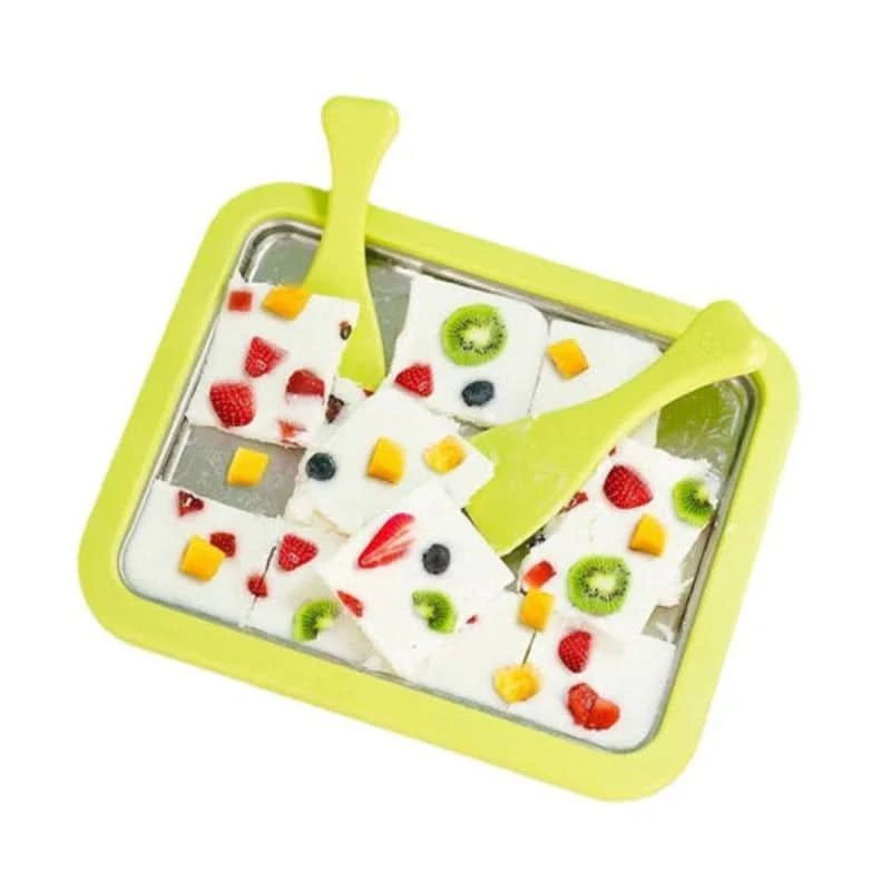 Homemade Rolled Ice Cream Machine – Non-Stick Cold Plate 