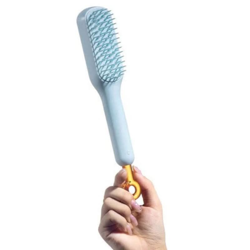 Spazzola riscaldata lisciatrice per capelli morbidi e lucenti 