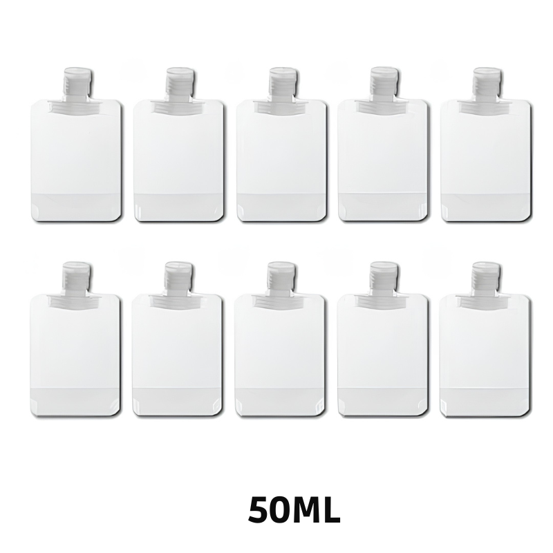 Sada 40 cestovných fľaštičiek – čistá a prehľadná preprava — 50ML, fotografia 17