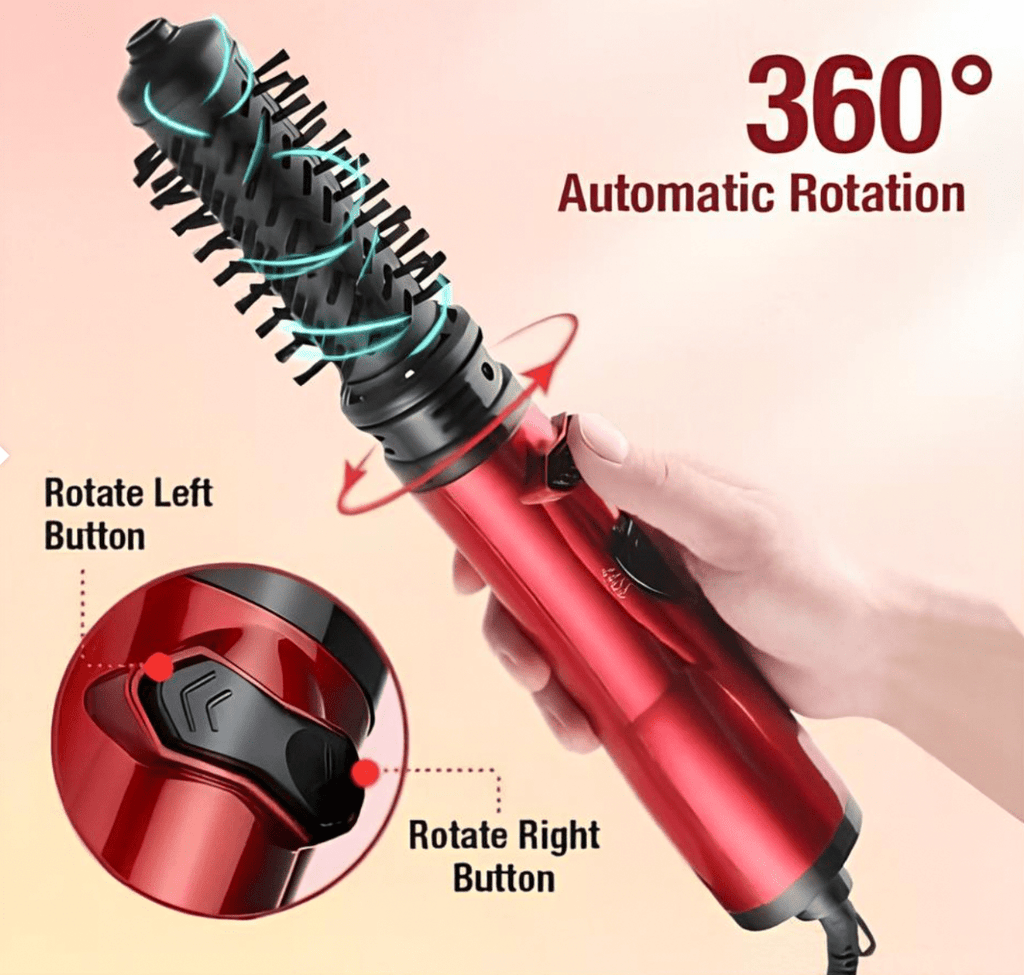 Secador de cabelo e alisador 2-em-1 – Um styling rápido e eficaz 