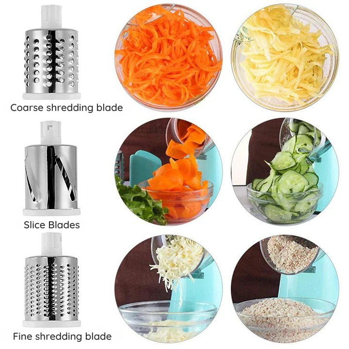 Snijd, rasp en snijd gemakkelijk zonder moeite 