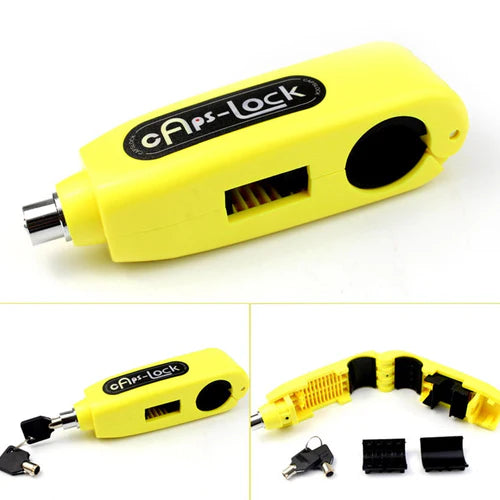 Lacăt antifurt expres pentru ghidon de motocicletă și scuter 