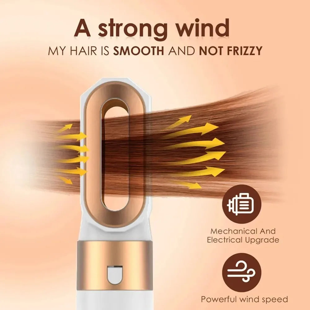 Stylen, glätten und trocknen mit einem einzigen 5-in-1-Gerät 