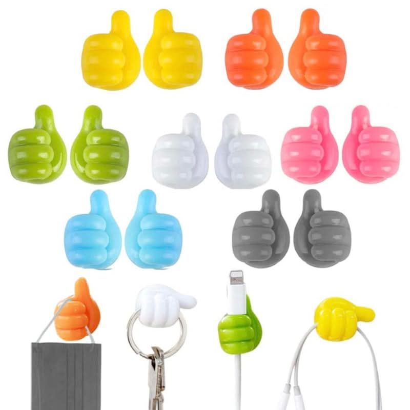 Ganci intelligenti per cavi, spazzole, auricolari e altro (x10) 