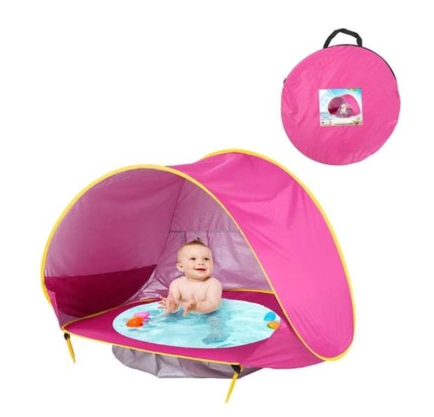 UV-bestendige tent voor baby's – Optimale bescherming op het strand 