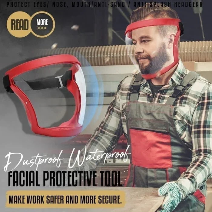 Full face shield - Safety and comfort 