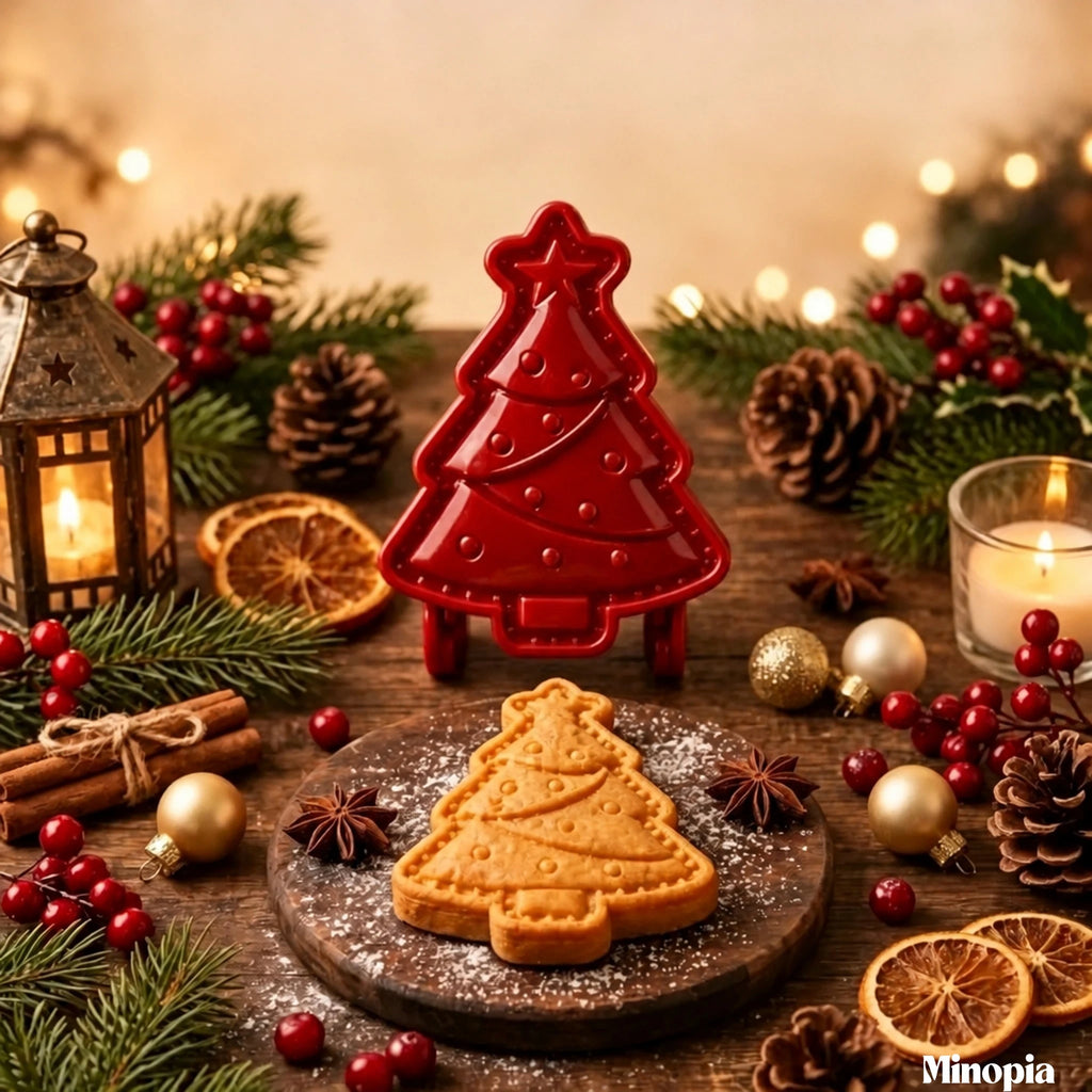 Moldes navideños para minipasteles – repostería de otoño, 16 cortadores aptos para uso alimentario