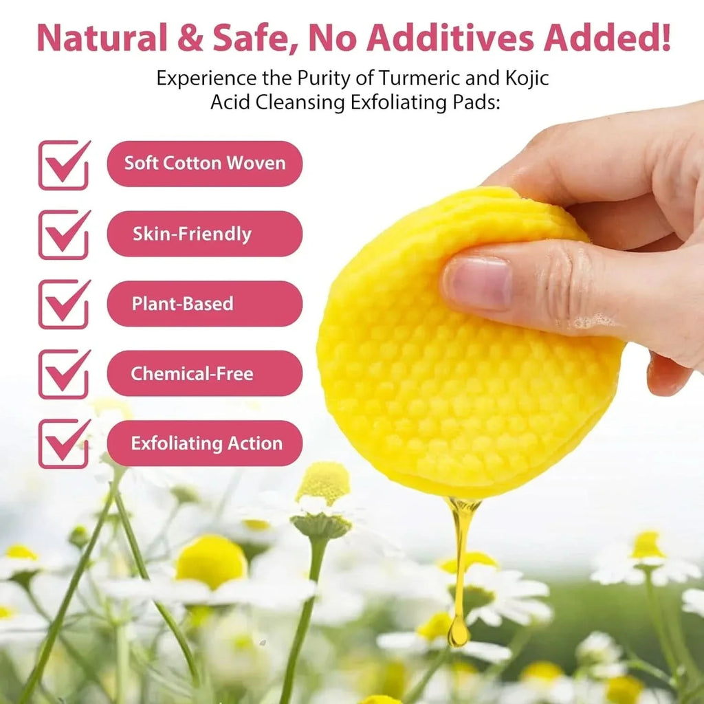 Esponja de curcuma – Pele limpa e purificada naturalmente (x40) 