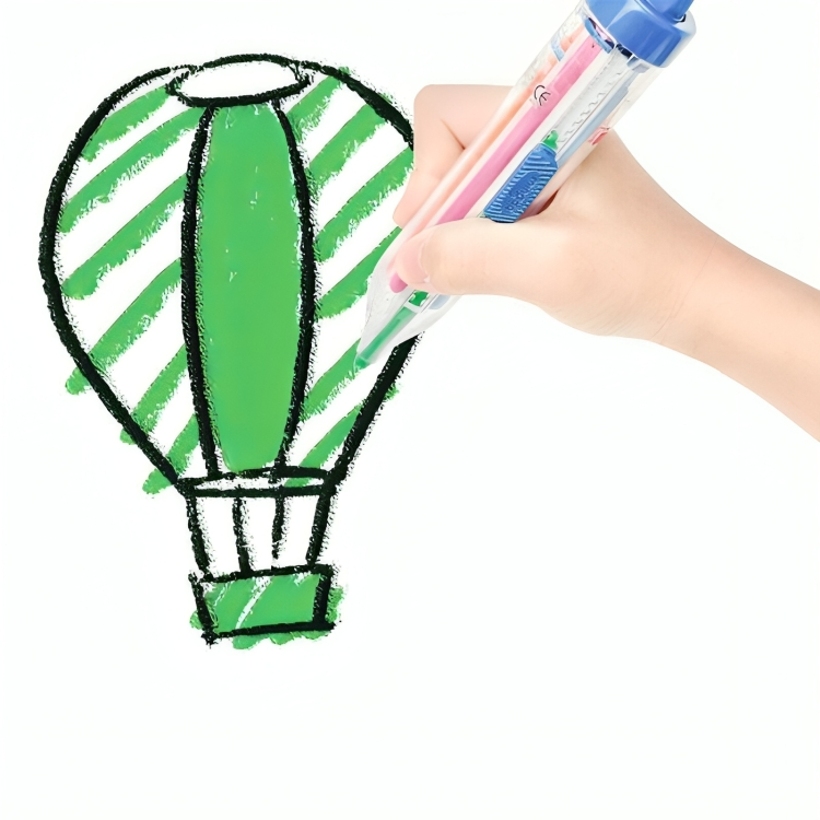 8-färgad penna i 1 – Instant kreativ ritning (x2) 