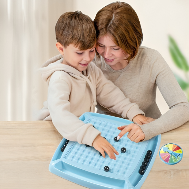 Divirtam-se em família com um jogo de destreza magnética 