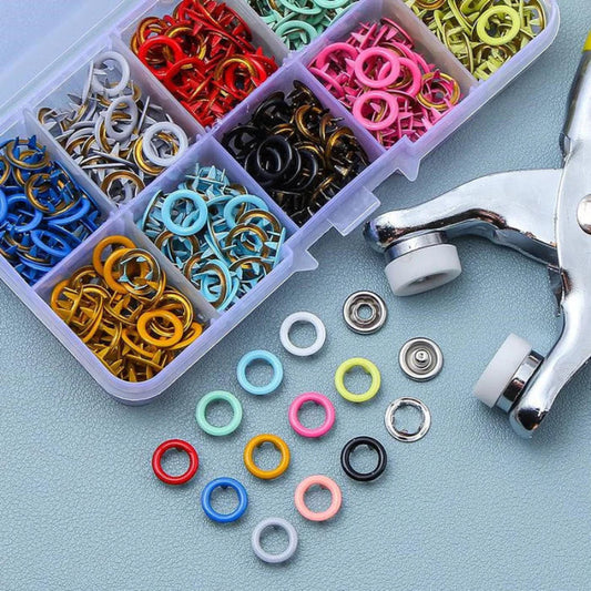 Fixare fără cusături: butoane cu presiune ușor de montat 